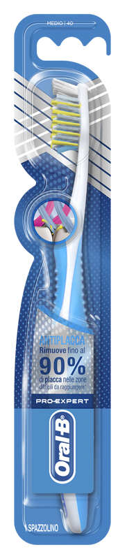 ORALB CROSS ACTION ANTI PLACCA PRO EXPERT SPAZZOLINO MANUALE - Farmacia Nuova Dr.ssa Gabriella Catellani