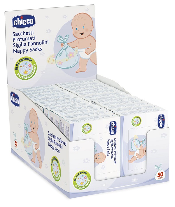 CHICCO SACCHETTI PROFUMATI PANNOLINI - Farmacia Nuova Dr.ssa Gabriella Catellani