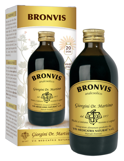 BRONVIS LIQUIDO ANALCOLICO 200 ML - Farmacia Nuova Dr.ssa Gabriella Catellani