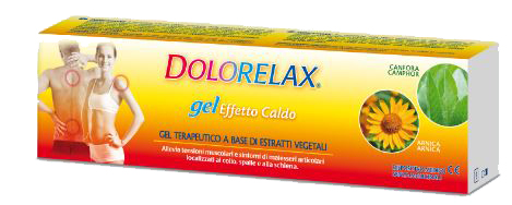 DOLORELAX GEL EFFETTO CALDO 75 ML - Farmacia Nuova Dr.ssa Gabriella Catellani
