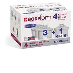 BODYFORM CARTUCCE FILTRANTI 4 PEZZI - Farmacia Nuova Dr.ssa Gabriella Catellani