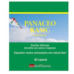 PANACEO BASIC 80CPS ZEOLITE ATTIVATA ARRICCHITA CON DOLOMITE(CALCIO E MAGNESIO) 40 G - Farmacia Nuova Dr.ssa Gabriella Catellani