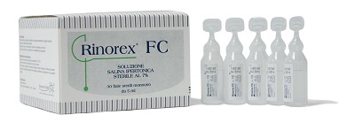 RINOREX FC SOLUZIONE SALINA IPERTONICA 7% 30 FIALE 5 ML - Farmacia Nuova Dr.ssa Gabriella Catellani