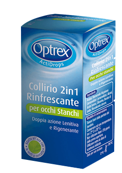 GOCCE OCULARI OPTREX ACTIDROPS 2IN1 RINFRESCANTE OCCHI STANCHI 1 PEZZO - Farmacia Nuova Dr.ssa Gabriella Catellani