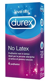 PROFILATTICO DUREX NO LATEX 6 PEZZI - Farmacia Nuova Dr.ssa Gabriella Catellani