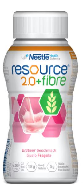 RESOURCE 2,0 + FIBRE FRAGOLA 200 ML - Farmacia Nuova Dr.ssa Gabriella Catellani