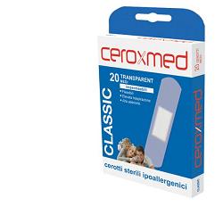 CEROXMED CLASSIC TRASPARENTI 7,2 CM X 1,9 CM 20 CEROTTI MEDI - Farmacia Nuova Dr.ssa Gabriella Catellani