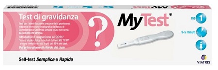 TEST DI GRAVIDANZA RAPIDO HCG MYTEST 1 PEZZO - Farmacia Nuova Dr.ssa Gabriella Catellani
