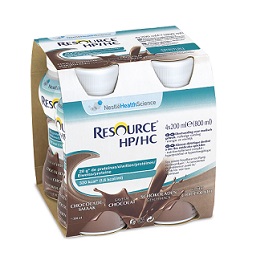 RESOURCE HP/HC CIOCCOLATO 4 BOTTIGLIE 200 ML - Farmacia Nuova Dr.ssa Gabriella Catellani