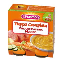 PLASMON OMOGENEIZZATO PAPPE MANZO VERDURA PASTINA 190 G X 2 PEZZI - Farmacia Nuova Dr.ssa Gabriella Catellani