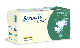 PANNOLONE PER INCONTINENZA SERENITY INNOFIT PREMIUM SOFTDRY+ EXTRA L 30 PEZZI - Farmacia Nuova Dr.ssa Gabriella Catellani