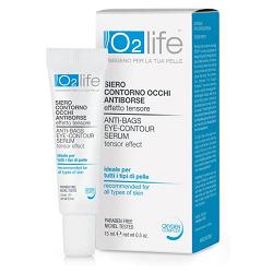 O2LIFE SIERO CONTORNO OCCHI ANTIBORSE 15 ML - Farmacia Nuova Dr.ssa Gabriella Catellani