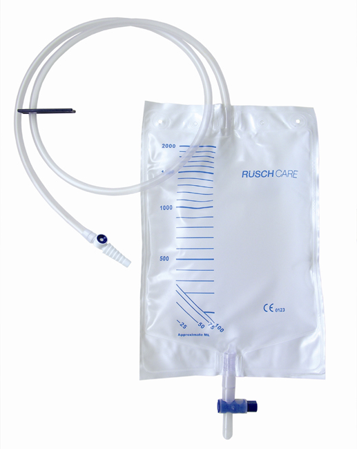 SACCA DI DRENAGGIO LETTO PER INCONTINENZA 2000ML IN PVC CON VALVOLA DI NON RITORNO E SCARICO STERILE CON TUBO DI RACCORDO 120CM 1 PEZZO RIUTILIZZABILE - Farmacia Nuova Dr.ssa Gabriella Catellani