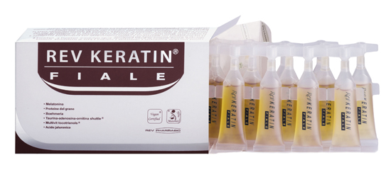 REV KERATIN FIALE 15 FIALE 5 ML - Farmacia Nuova Dr.ssa Gabriella Catellani