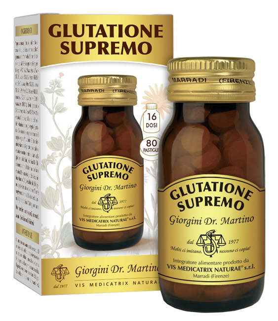 GLUTATIONE SUPREMO 80 PASTIGLIE - Farmacia Nuova Dr.ssa Gabriella Catellani