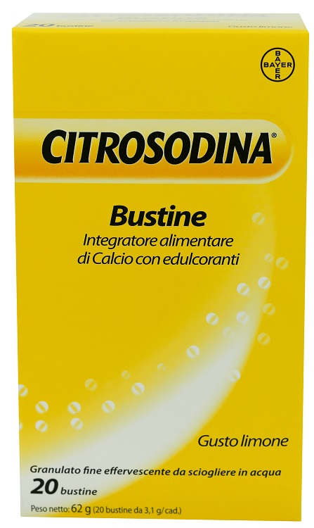 CITROSODINA 20 BUSTINE GRANULATO EFFERVESCENTE - Farmacia Nuova Dr.ssa Gabriella Catellani
