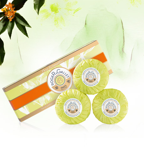 ROGER&GALLET FLEUR D'OSMANTHUS SAPONETTE 3 X 100 G - Farmacia Nuova Dr.ssa Gabriella Catellani