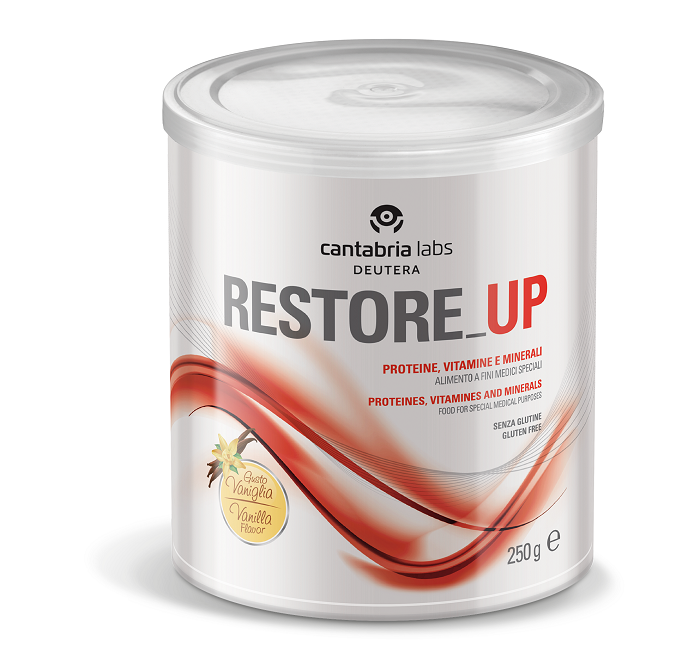 RESTORE UP VANIGLIA BARATTOLO 250 G - Farmacia Nuova Dr.ssa Gabriella Catellani