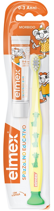 ELMEX SPAZZOLINO BIMBI EDUCATIVO NEW 0-3 ANNI - Farmacia Nuova Dr.ssa Gabriella Catellani