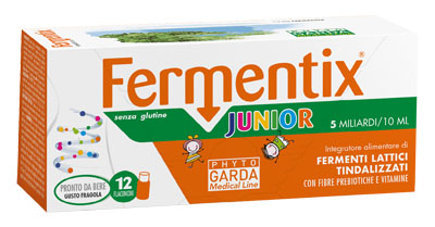FERMENTIX JUNIOR 12 FLACONCINI 5 MILIARDI - Farmacia Nuova Dr.ssa Gabriella Catellani