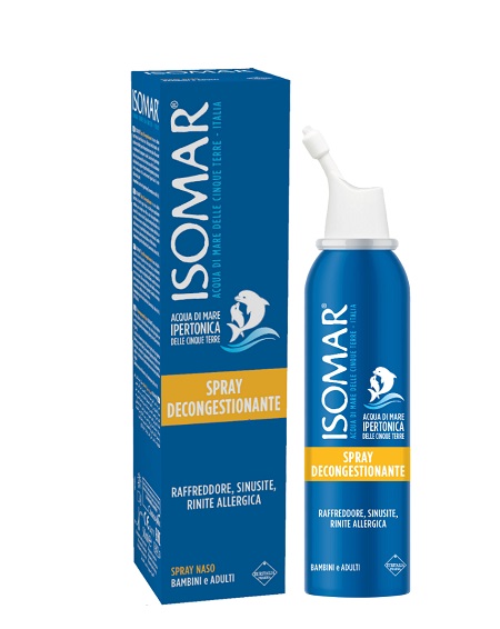 ISOMAR NASO CHIUSO SOLUZIONE ACQUA DI MARE IPERTONICA PER DECONGESTIONE NASO CHIUSO 50 ML - Farmacia Nuova Dr.ssa Gabriella Catellani