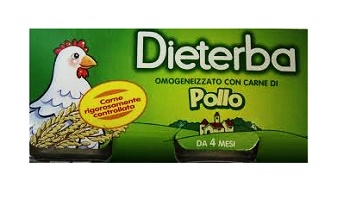 DIETERBA OMOGENEIZZATO POLLO 3 PEZZI 80 G - Farmacia Nuova Dr.ssa Gabriella Catellani