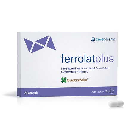 FERROLAT PLUS 20 CAPSULE - Farmacia Nuova Dr.ssa Gabriella Catellani