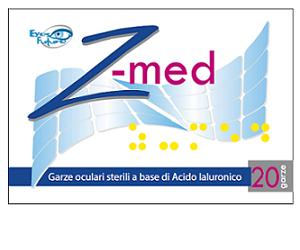 GARZA OCULARE Z MED MEDICATA CON ACIDO IALURONICO STERILE 20 BUSTE - Farmacia Nuova Dr.ssa Gabriella Catellani