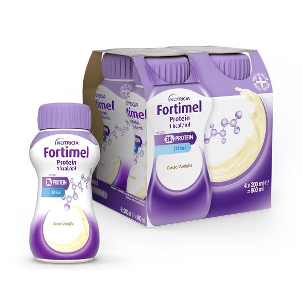 FORTIMEL VANIGLIA 200 ML 4 PEZZI - Farmacia Nuova Dr.ssa Gabriella Catellani