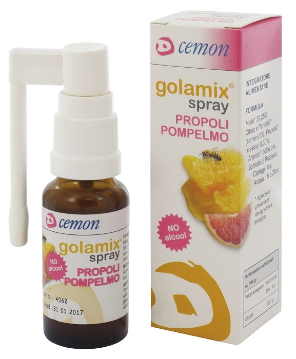 GOLAMIX SPRAY - PROPOLI POMPELMO 20 ML - Farmacia Nuova Dr.ssa Gabriella Catellani