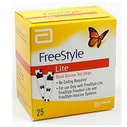 STRISCE MISURAZIONE GLICEMIA FREESTYLE LITE 25 PEZZI - Farmacia Nuova Dr.ssa Gabriella Catellani