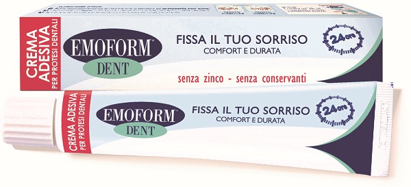 EMOFORM DENT CREMA ADESIVA PER PROTESI DENTALE 45 G - Farmacia Nuova Dr.ssa Gabriella Catellani
