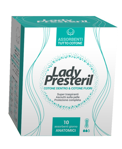 LADY PRESTERIL ANATOMICO POCKET 10 PEZZI - Farmacia Nuova Dr.ssa Gabriella Catellani