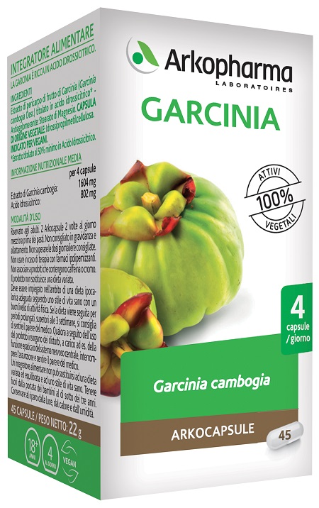 ARKO CAPSULE GARCINIA CAMB 45 CAPSULE - Farmacia Nuova Dr.ssa Gabriella Catellani
