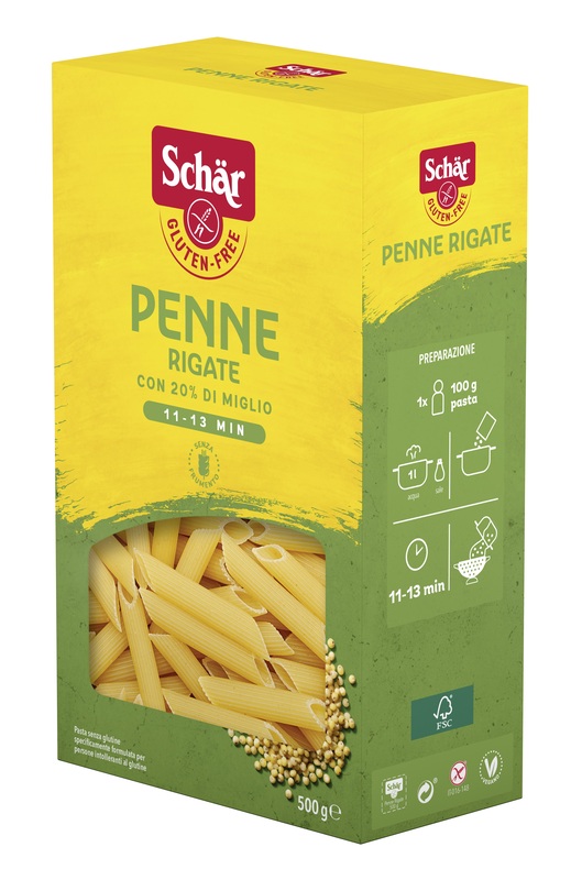 SCHAR PENNE RIGATE 500 G - Farmacia Nuova Dr.ssa Gabriella Catellani