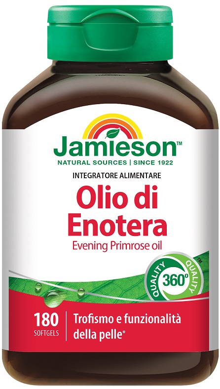 JAMIESON OLIO ENOTERA 180 PERLE - Farmacia Nuova Dr.ssa Gabriella Catellani