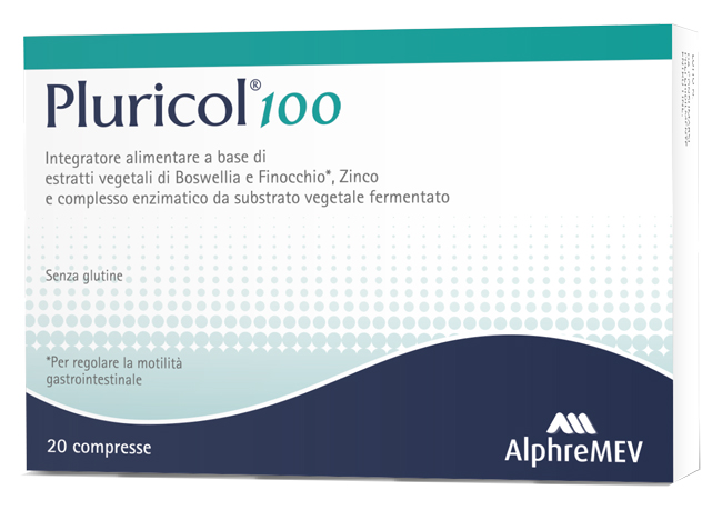 PLURICOL 100 20 COMPRESSE - Farmacia Nuova Dr.ssa Gabriella Catellani