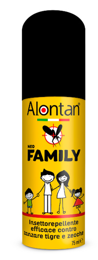 ALONTAN NEO FAMILY SPRAY 75 ML ICARIDINA 10% - Farmacia Nuova Dr.ssa Gabriella Catellani