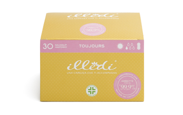 ILLEDI TOUJOURS SALVASLIP ANATOMICI COTONE ORGANIC 30 PEZZI - Farmacia Nuova Dr.ssa Gabriella Catellani