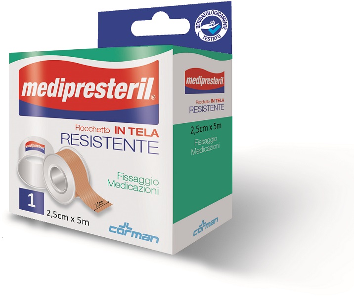 CEROTTO IN ROCCHETTO IN TELA MEDIPRESTERIL 5X250CM - Farmacia Nuova Dr.ssa Gabriella Catellani