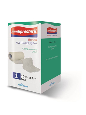 BENDA ADESIVA MEDIPRESTERIL 10X400CM - Farmacia Nuova Dr.ssa Gabriella Catellani