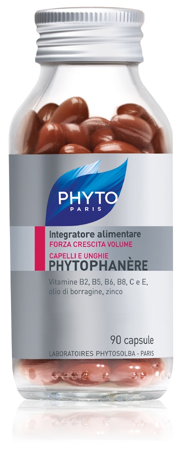 PHYTO PARIS PHYTOPHANERE INTEGRATORE ALIMENTARE CAPELLI/UNGHIE 90 CAPSULE NUOVA FORMULA ALLO ZINCO - Farmacia Nuova Dr.ssa Gabriella Catellani