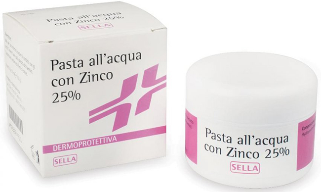 PASTA ACQUA CON ZINCO 25% 100 G - Farmacia Nuova Dr.ssa Gabriella Catellani
