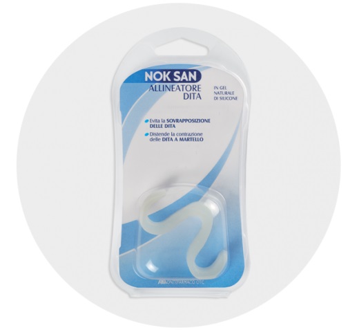 NOK SAN GEL ALLINEATORE DITA - Farmacia Nuova Dr.ssa Gabriella Catellani