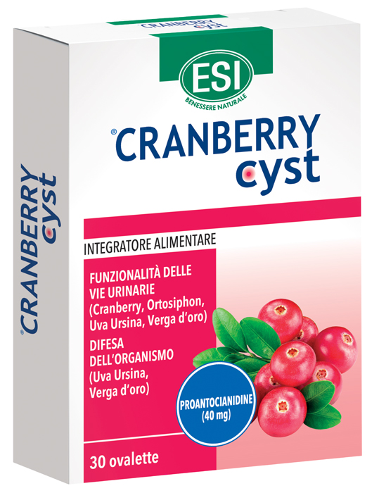 ESI CRANBERRY CYST 30 OVALETTE - Farmacia Nuova Dr.ssa Gabriella Catellani