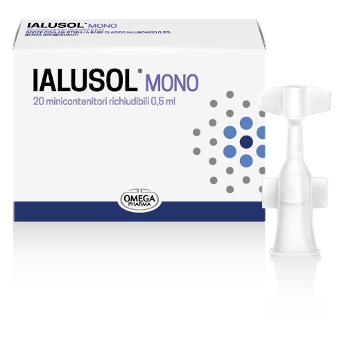 IALUSOL MONO GOCCE OCULARI 20 FLACONCINI 0,5 ML - Farmacia Nuova Dr.ssa Gabriella Catellani