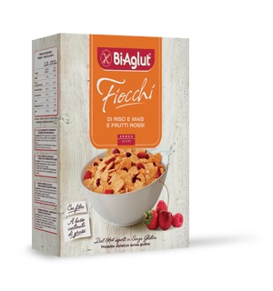 BIAGLUT CEREALI PRIMA COLAZIONE AI FRUTTI ROSSI 275 G - Farmacia Nuova Dr.ssa Gabriella Catellani