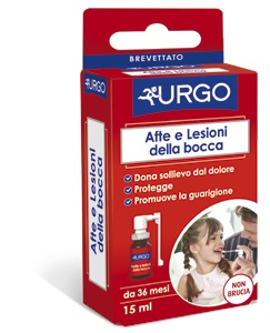 URGO SPRAY PER AFTE E LESIONI DELLA BOCCA 15 ML - Farmacia Nuova Dr.ssa Gabriella Catellani