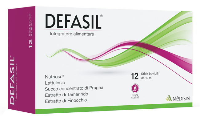 DEFASIL 12 STICK 10 ML - Farmacia Nuova Dr.ssa Gabriella Catellani