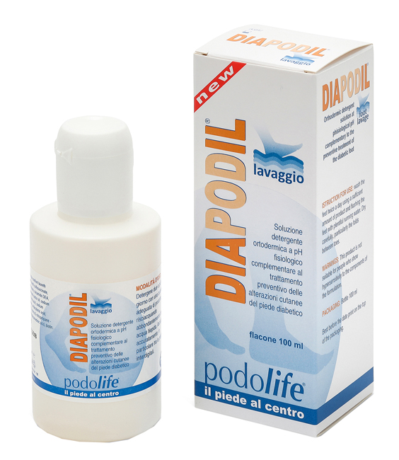 DIAPODIL LAVAGGIO SOLUZIONE DETERGENTE ORTODERMICO 100 ML - Farmacia Nuova Dr.ssa Gabriella Catellani